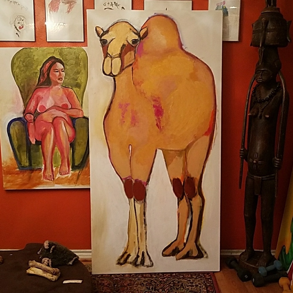 Camel.  Original artwork